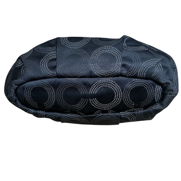 Coach Madison Dotted C Op Art Black Sophia Purse - Picture 5 of 8